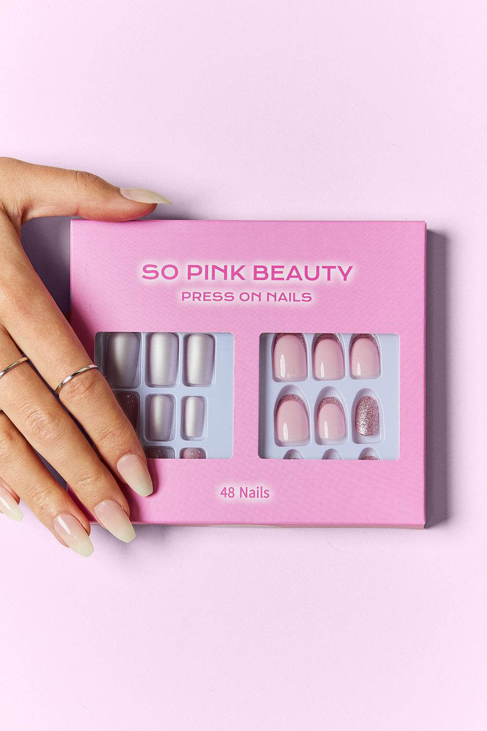 SO PINK BEAUTY Press on Nails 2 Packs